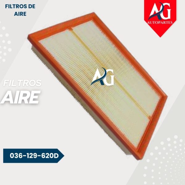 Filtro Aire  036-129-620D Volkswagen Bora