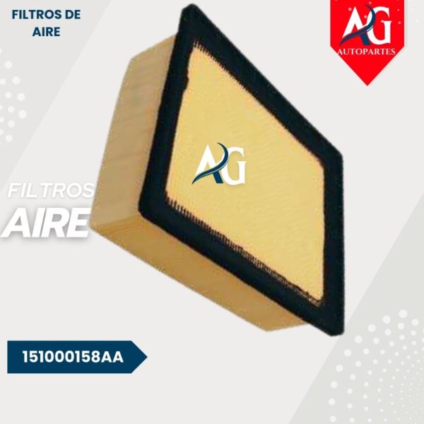 Filtro Aire  151000158AA Chery Tiggo