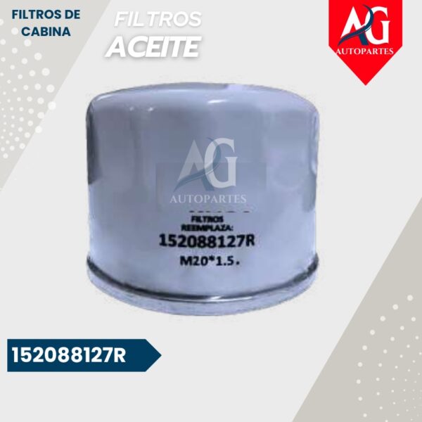 Filtro Aceite 152088127R Renault Kwid