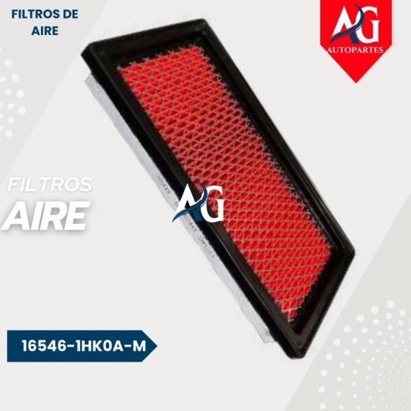 Filtro Aire  16546-1HK0A-M Nissan Versa