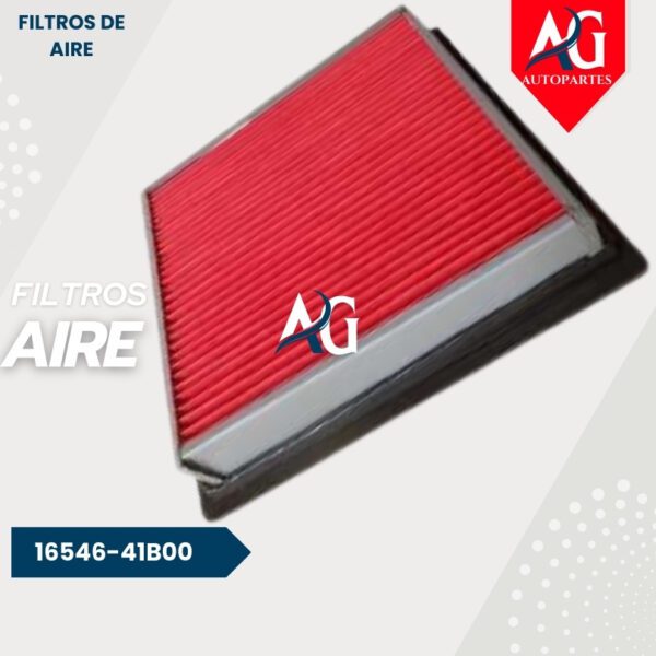 Filtro Aire  16546-41B00 Nissan March