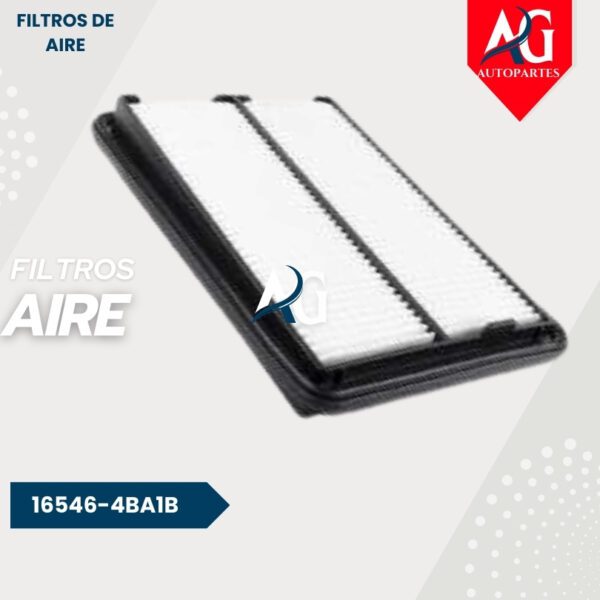 Filtro Aire  16546-4BA1B Nissan Qashqai,