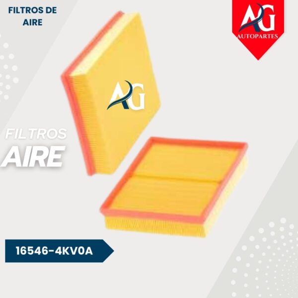 Filtro Aire  16546-4KV0A Nissan Frontier