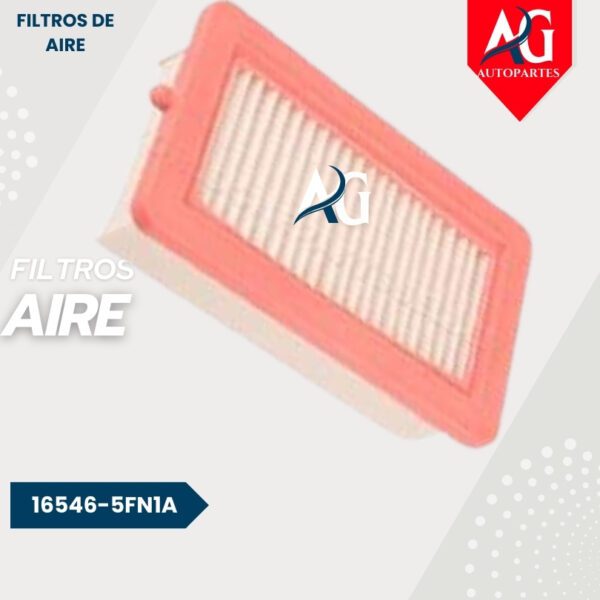 Filtro Aire  16546-5FN1A Nissan Juke