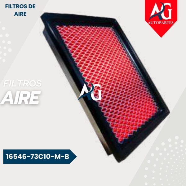 Filtro Aire  16546-73C10-M-B Nissan Sentra