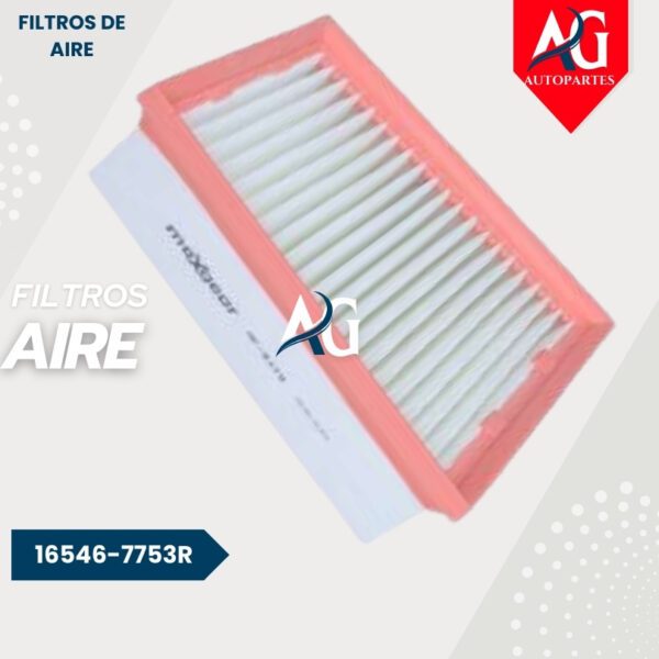 Filtro Aire  16546-7753R Renault Fluence