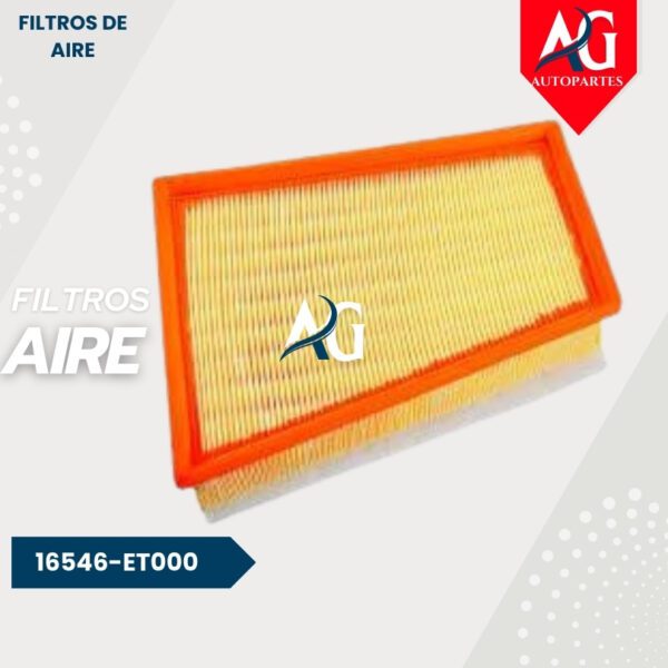 Filtro Aire  16546-ET000 Nissan Sentra