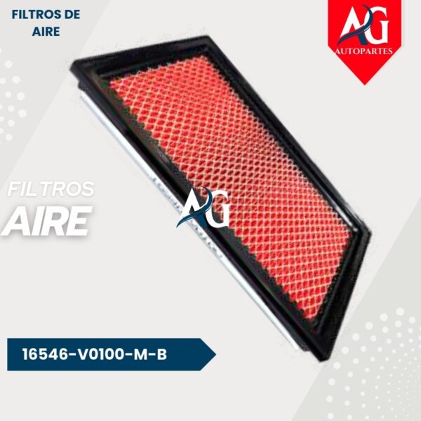 Filtro Aire  16546-V0100-M-B Nissan Sentra