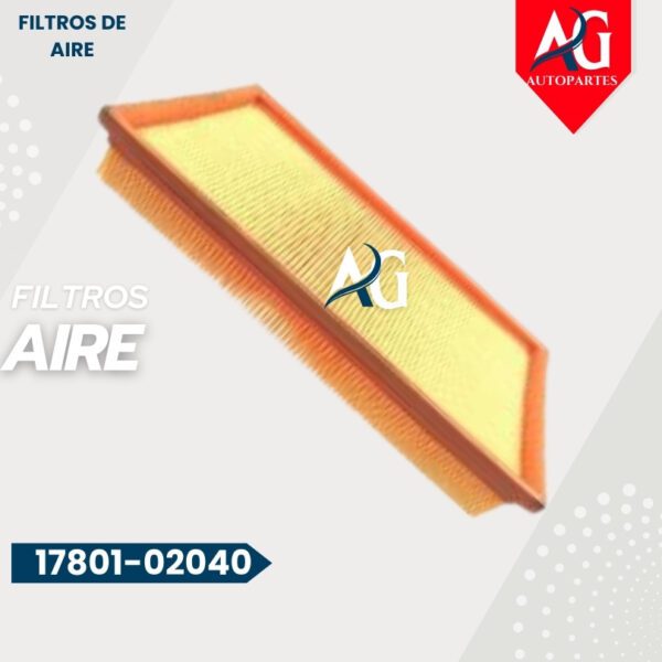 Filtro Aire  17801-02040 Toyota Carina