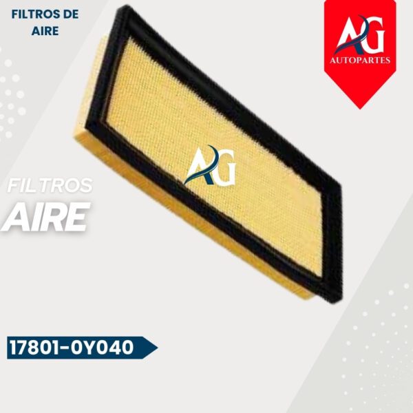 Filtro Aire  17801-0Y040 Toyota Yaris