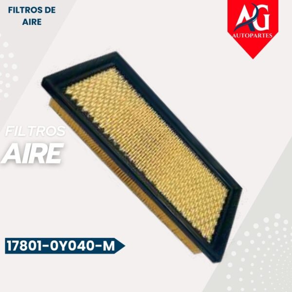 Filtro Aire  17801-0Y040-M Toyota Yaris