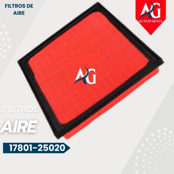 Filtro Aire  17801-25020 Toyota Gr