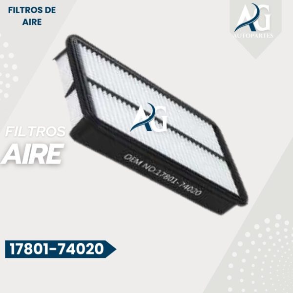 Filtro Aire  17801-74020 Toyota Corolla