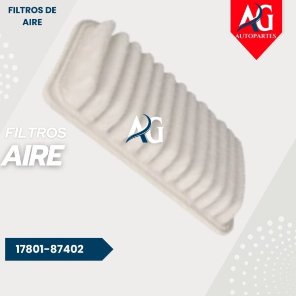 Filtro Aire  17801-87402 Daihatsu Terios