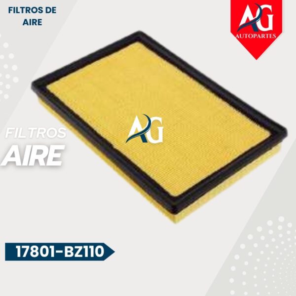 Filtro Aire  17801-BZ110 Toyota Avanza