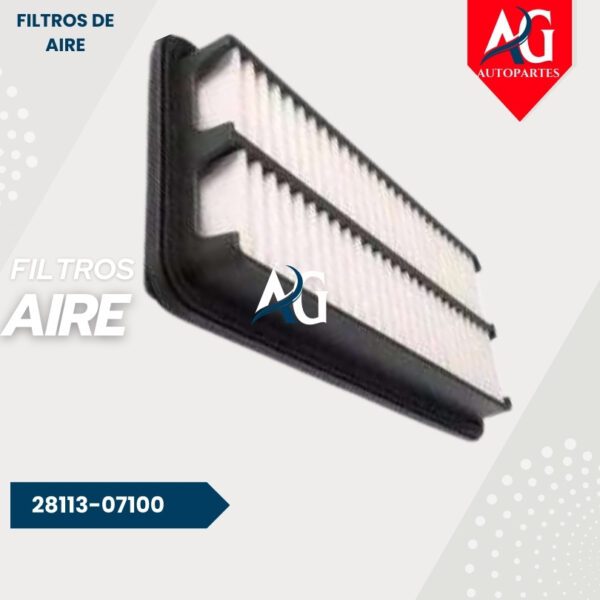 Filtro Aire  28113-07100 Kia Picanto