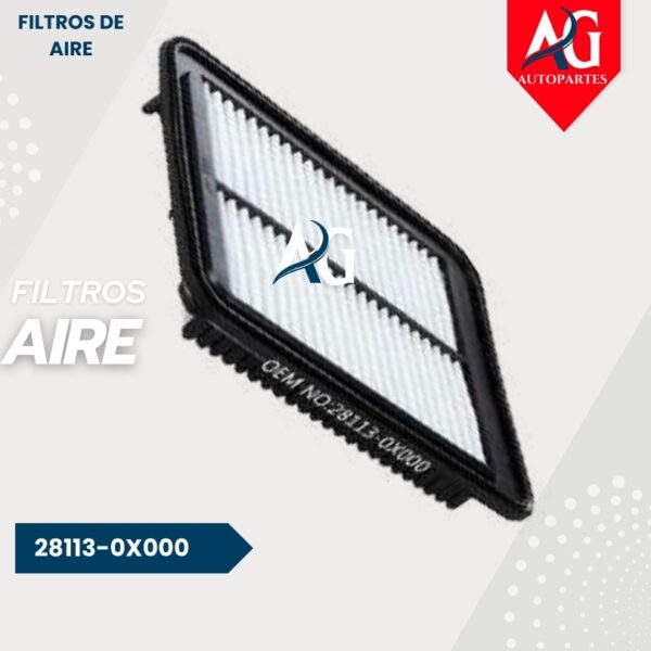 Filtro Aire  28113-0X000 Hyundai I10