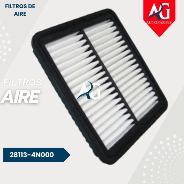 Filtro Aire  28113-4N000 Hyundai Eon