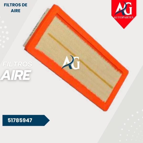 Filtro Aire  51785947 Fiat Fiorino,