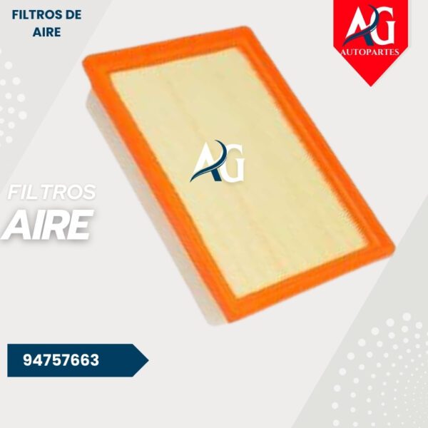 Filtro Aire  94757663  Chevrolet Onix